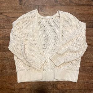 Gap Cream Cardigan Size Small